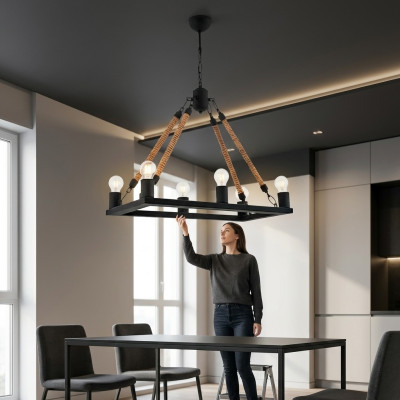 Ceiling lights chandelier, ceiling lamp, black modern lamps