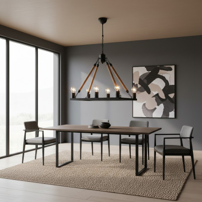 Ceiling lights chandelier, ceiling lamp, black modern lamps