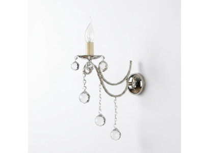 Wall lamp wall lights wall light chandelier wall lamps silver crystal