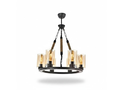 Lamps Ceiling Lamp Ceiling Light Chandelier Chandelier Glass Black New