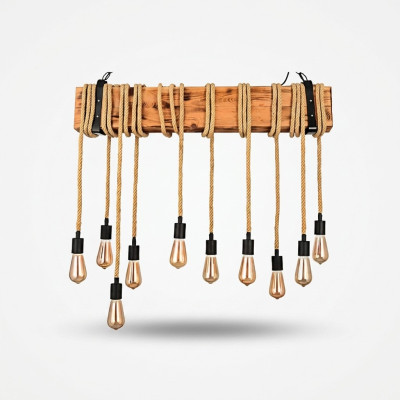 Lamps dining table ceiling light chandelier lamp wood lights