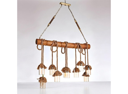 Modern wooden ceiling chandelier pendant ceiling lamp bamboo chandelier