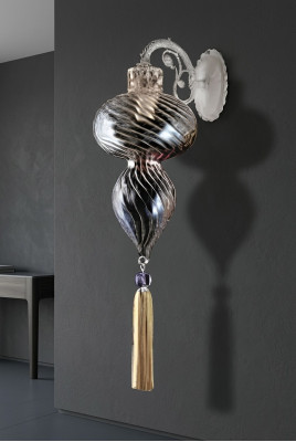 Wall lamp wall lights wall light chandelier wall lamps silver glass art