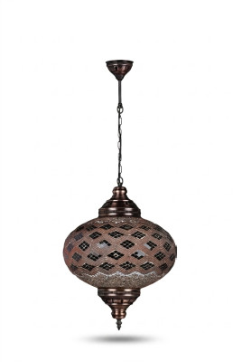Ceiling lamp chandelier candelabra chandelier lamps glass brown new