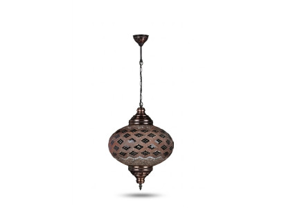 Ceiling lamp chandelier candelabra chandelier lamps glass brown new