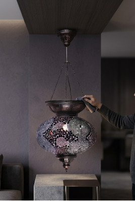 Chandelier lights ceiling chandelier ceiling lamp glass silver new