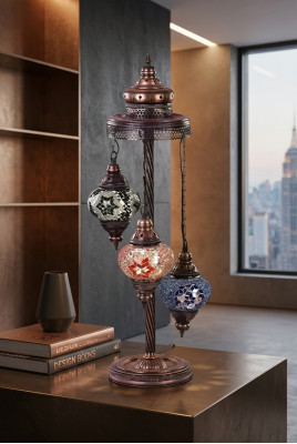 Table lamp table light lamp lights luxury multicolored lamps glass