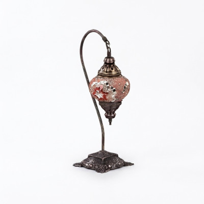 Table lamp lamp lamp lights luxury gray lamps table glass