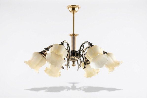 Chandeliers Ceiling Lights Ceiling Lamp Lamps Silver Beige