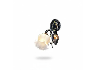 Wall lamp wall lights flower wall lamp chandelier wall lamps gray glass