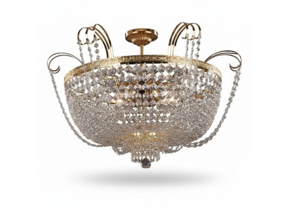 Chandelier Luxury Ceiling Light Crystal Lamp Gold Crystal Lamp