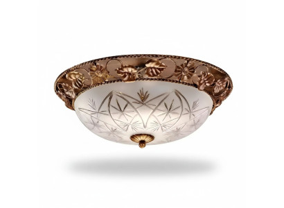 Ceiling chandelier luster ceiling lamp lamps glass gold art