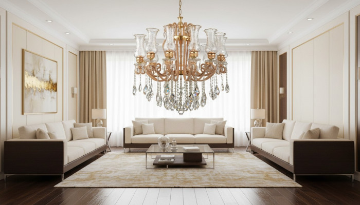 Luxury chandelier crystal ceiling light chandelier ceiling lamp gold lamp