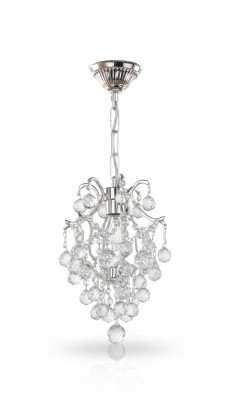 Luxury Ceiling Light Chandelier Crystal Silver