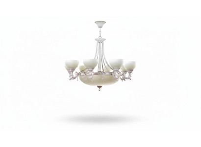 Lamps Ceiling Light Chandelier White Ceiling Lamp Glass Modern