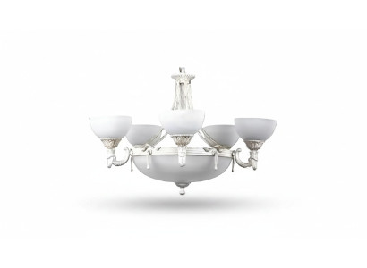 Ceiling chandelier chandelier ceiling lamp white glass lamps 70x77cm