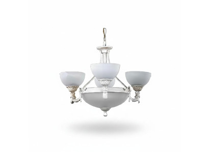 Chandelier Ceiling Light Modern Ceiling Lamp White Glass Lamps
