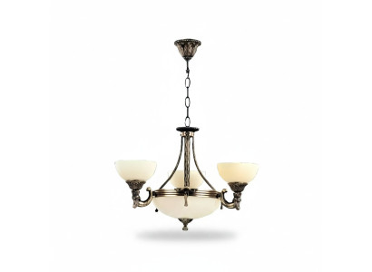 Chandelier ceiling light crystal ceiling lamp glass beige lamps new