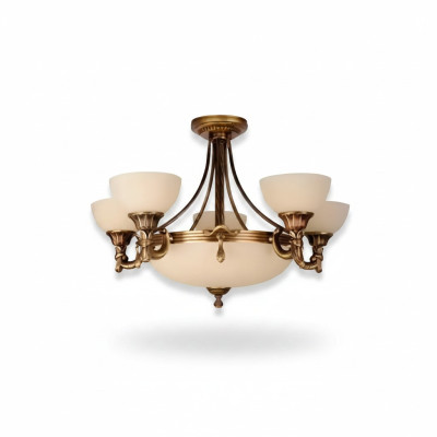 Beige ceiling lamp crystal pendant light gold glass chandelier crystal extravagant light