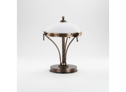 Table lamp, table light, lamp, lights, white, gold, lamps, table, glass, art.
