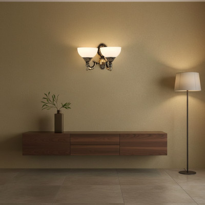 Wall lamp wall lights style sconce chandelier wall lamps white glass