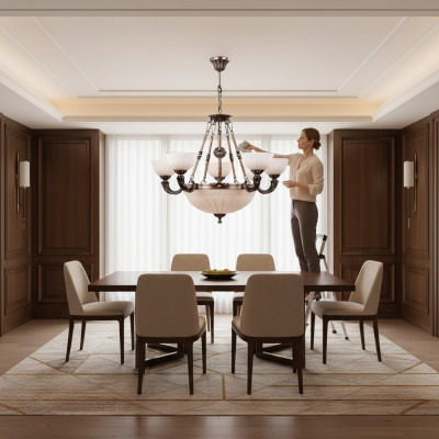 Ceiling light lamp white ceiling lamp chandelier glass art
