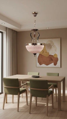 Ceiling lamp chandelier gold ceiling light lamp chandelier glass brown