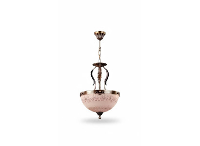 Ceiling lamp chandelier gold ceiling light lamp chandelier glass brown