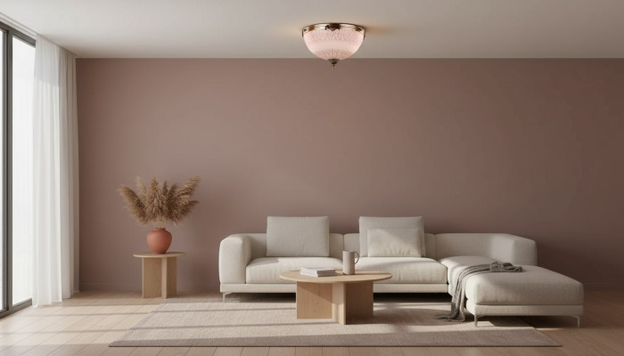 Ceiling lamp chandelier ceiling light lamp chandelier glass brown art