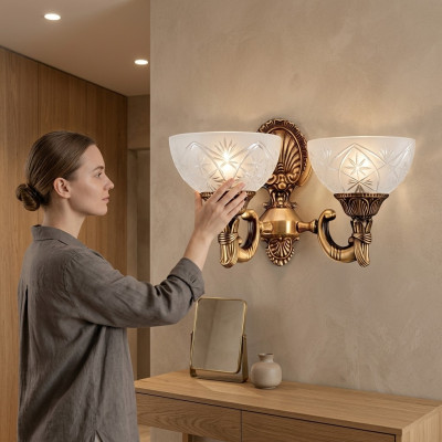 Wall lamp wall lights art wall light chandelier wall lamps gold glass