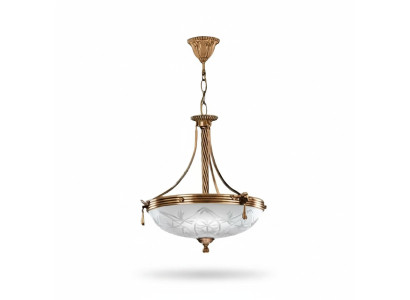 Chandelier Ceiling Lamp Lustre Ceiling Light Lamp Glass Grey Gold