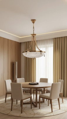 Lamp ceiling lamp chandelier ceiling light glass gray gold