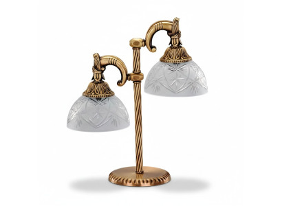 Table lamp, table light, lamp, lights, gold, lamps, glass, gold, gray, art