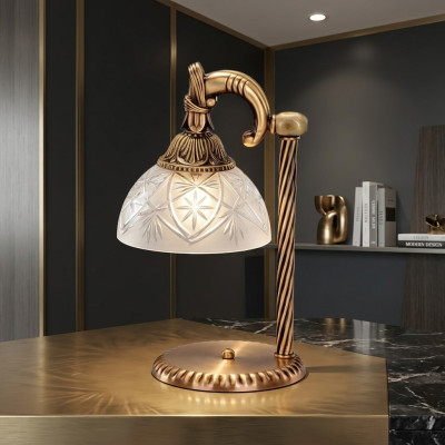 Table lamp Lamp Light Gold Lamps Glass Gold Gray Art