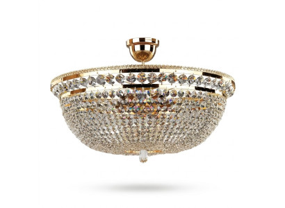 Round crystal light ceiling lamp luxury chandelier ceiling light gold chandelier