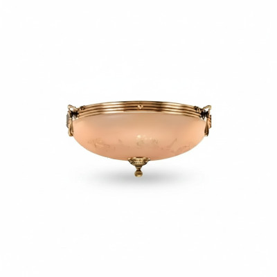 Chandelier Ceiling Lamp Ceiling Light Glass Gold Beige