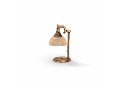 Table lamp, desk lamp, lamp, lights, art, glass, gold, lamps, table.