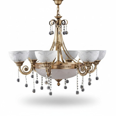 Chandelier Ceiling Lamp Ceiling Light Fixture Lamp Chandelier Glass Gold Knight Hotel