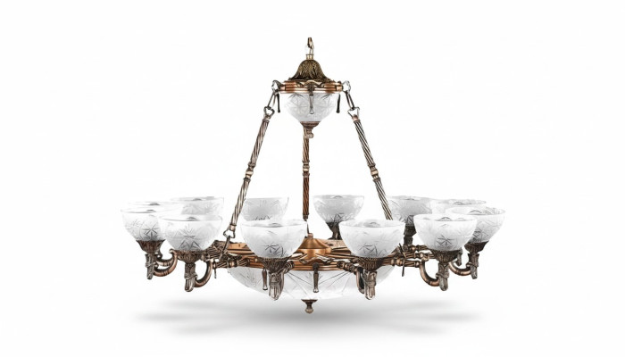 Ceiling chandelier lamp ceiling light chandelier glass 122cm lamps