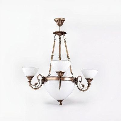 Ceiling lamp ceiling chandelier chandelier lamp chandelier glass art white