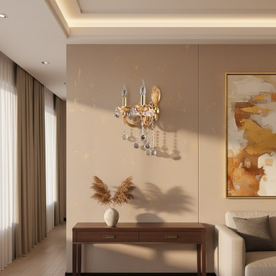 Wall light wall lamp wall lights art chandelier wall lamp gold crystal