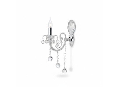 Wall lamp sconce wall lamp sconces chandelier silver crystal