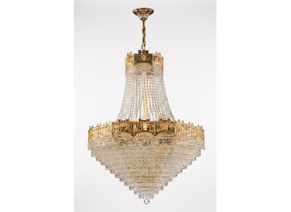 Luxury Ceiling Chandelier Crystal Ceiling Lamp Gold Crystal 77x145