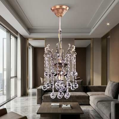 Ceiling chandelier luxury chandelier ceiling lamp crystal gold