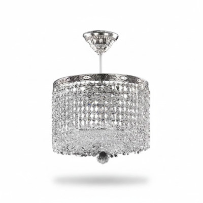 Chandelier Ceiling Light Luxury Gold Ceiling Lamp Crystal Style