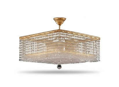 Luxury chandelier ceiling light gold crystal art chandelier ceiling lamp