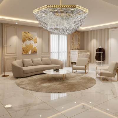 Ceiling chandelier luxury gold chandelier ceiling lamp crystal style chandelier