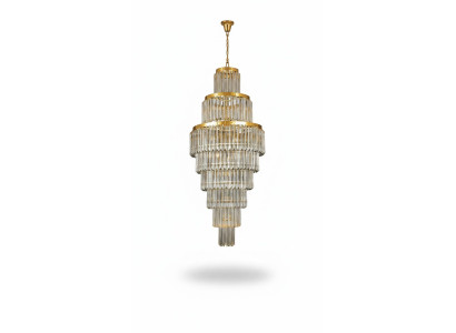 Ceiling chandelier luxury gold chandelier ceiling lamp crystal XXL