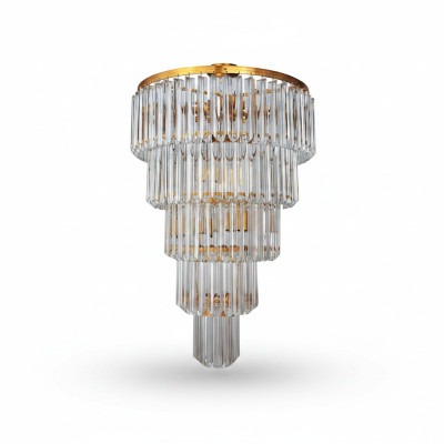 Ceiling lamp chandelier luxury gold chandelier candelabra crystal art