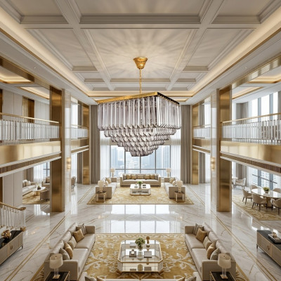 Ceiling chandelier luxury gold chandelier ceiling lamp crystal light.